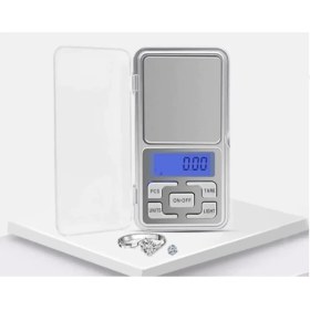 Resim Dijital Elektronik Kuyumcu Cep Terazisi, 200G, 0.01G Hassasiyet 