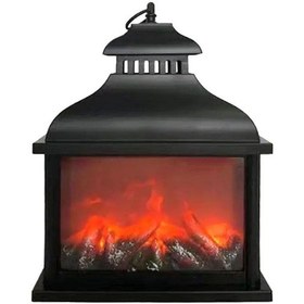 Resim Dekoratif Led Işıklı Şömine Usbli -450 Renkli 