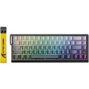 Resim Attack Shark X68 HE RGB 8000 Hz Rapid Trigger - Snap Tap 0.01mm Driverlı Manyetik Switch Klavye 