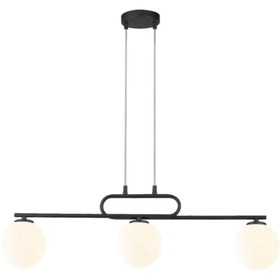 Resim RONİSU AYDINLATMA Lioren Camlı Yemek Masası Avize RA-AVZ- 5647-29-81 