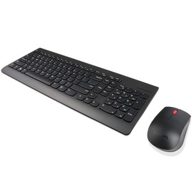 Resim Lenovo GX30Z91076 510 Wireless Combo Klavye Mouse Set Siyah 