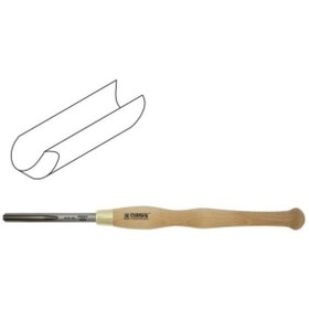 Resim NAREX 819102 Hss Ahşap Torna Bıçağı Delik Oyma Ağız 13x150 Mm 