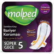 Resim Molped Supernight Super Gece 5 Adet 