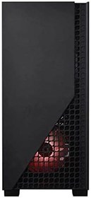 Resim Thermaltake H330 650W Kırmızı Ledli 2x120mm Fanlı Tempered Glass Pencereli Oyuncu Kasası, Standart 