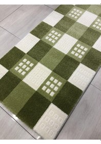 Resim Saray Halı Samyeli 10854 Wy 80X300 Krem Yeşil 3 Metre Yolluk ! 