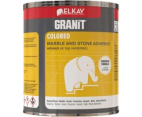 Resim Elkay Granit Colored Mermer ve Taş Yapıştırıcı 1000GR Bej 