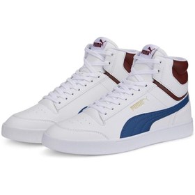 Resim Puma Shuffle Mid Erkek Çok Renkli Bilekli Basketbol Günlük Ayakkabı 380748-10 