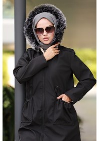 Resim Bestenur Mandes Tünel Kemerli Mont 592 - Siyah 