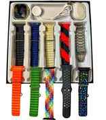Resim GÜMÜŞTEKNO Watch Ultra 10 Strap Kılıflı 10 Kordonlu Akıllı Saat İnfinix Hot30İ Uyumlu 