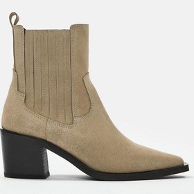 Resim Lova Camel Süet Hakiki Deri Topuklu Bot Camel 