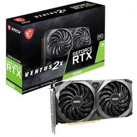 Resim MSI 12GB GEFORCE RTX 3060 VENTUS 2X 12G OC GDDR6 [192Bit] HDMI 3xDP 