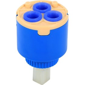 Resim Yaozixa 35mm Seramik Disk Kartuşu - Pp Plastik, Su Tüketimini Azaltır, Mutfak/banyo Lavaboları İçin Değiştirme Parçası 