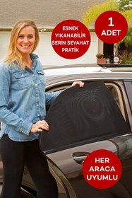 Resim FIESSE Arka Yan Cam Güneşlik Güneş Koruma Gölgelik Sineklik Perde 