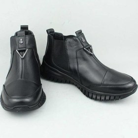 Resim Beety 23bk176.018 Ortopedik Yumuşak Lastikli Kadın Deri Bot Siyah 