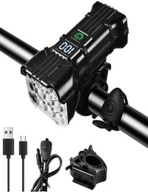 Resim egomobility Bisiklet Scooter 12 Ledli ışık ve korna 