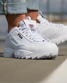 Resim Fila 1010262_1FG Disruptor Low Erkek Günlük Spor Ayakkabı Beyaz 