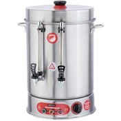 Resim Işıkgaz 2035 İkazlı Çay Makinesi, Metal Musluklu, 250 Bardak Kapasiteli, 23 L 