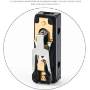 Resim Xiaobaoyu Az 7121 Su Geçirmez Mikro Anahtar Hareket Limit Anahtarı Düz 90 Derece Makaralı Kol Inching Seyahat Limit Anahtarı Menteşeli Makaralı Kol Jessica (Yurt Dışından) 