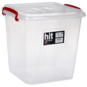 Resim Bora Plastik Bora Bo446 Saklama Kabı Kare Kapaklı 19.5 Litre 