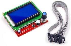 Resim Reprap RAMPS 1.4 3D Yazıcı 128x64 LCD Ekran 