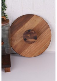 Resim Atby Akasya Pasta Standı Ahşap 