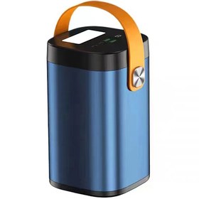 Resim kılıffuarı Zore B-12 QC 3.0 Hızlı Şarj Askılı Dijital Led Göstergeli Fenerli Taşınabilir Powerbank 120.000 mAh 