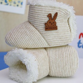 Resim MinyTim Bebek Panduf, İlk Adımım, Kaydırmaz Taban Polar Astarlı 