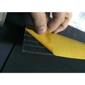 Resim Oto Ses Isı Yalıtım Malzemesi Flexi Kauçuk Sünger Yapışkanlı 9mm Kalın 40CMX10MT 