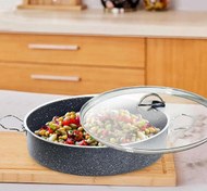 Resim Eda ZK-053 Zeyna 26 CM Granit Pilav Karnıyarık Tencere 