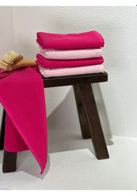 Resim Plumehome 4'lü El Havlu Seti - 30x50 Cm Çeyizlik, Misafir, Mutfak, Banyo Için Hediye Havlu Diğer 