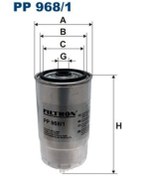 Resim FILTRON PP968/1 Yakit Filtresi ( Fiat Doblo-Stilo 1.9 Jtd-2.4 Jtd) 77362338 PP9681 (WF263549) 