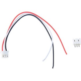 Resim 2,5MM 3PİN JST XH KABLOLU KONNEKTÖR BEYAZ TAKIM 10CM 
