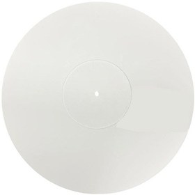 Resim 12 Inç Pikap Mat 3mm Akrilik Plak Çalar Ped Vinil Plak Beyaz 