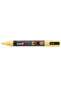 Resim Uni Posca Pc-5m Boyama Markörü 1.8-2.5 Mm Saman Sarısı Renk 