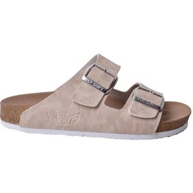 Resim Kindep Fly Soft Çift Toka S902 Uniseks Terlik Bej Bej 