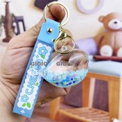 Resim Silver1 Gıoıo Yeni Sevimli Kedi Pençe Çapraz Giyinme Kurumi Bebek Araba Anahtarlık Büyük Kulak Köpek Çift Okul Çantası Hediye Anahtarlık Kolye (Yurt Dışından) 