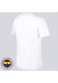 Resim Fenerbahçe S.k. 25/26 Sezon Tribün Tişört Tribün Forması Beyaz 