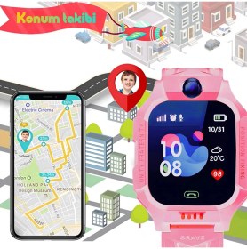 Resim Onkatech Q500/2023 Sim Kartlı Akıllı Çocuk Takip Saati 