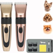 Resim Kablosuz Ev Evcil Hayvan Düzeltici, USB Şarj Edilebilir Bakım Aracı Seti Evcil Hayvan Saç Düzeltme için, Çoğu Kedi, Köpek, Evcil Hayvanlar için Uygun 