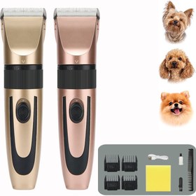 Resim Kablosuz Ev Evcil Hayvan Düzeltici, USB Şarj Edilebilir Bakım Aracı Seti Evcil Hayvan Saç Düzeltme için, Çoğu Kedi, Köpek, Evcil Hayvanlar için Uygun 