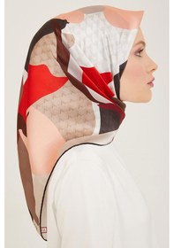 Resim Armine İpek Eşarp 2024 Yaz - 9119-14 Twill - 9119-14 