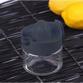 Resim Pileli Store Narenciye Sıkacağı Cam Kavanozlu Limon Sıkacağı 300 ml 