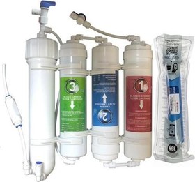 Resim Akvaryum Tipi Su Arıtma, Çift Çıkışlı ve Saf Su Sistemi 