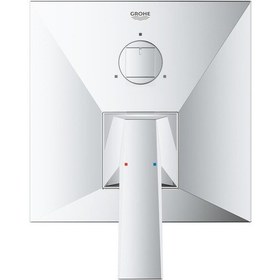 Resim Grohe Grohe Allure Brilliant Ankastre Banyo Duş Bataryası 3 Çıkışlı Div Krom 