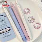 Resim Sevimli Karikatür Karakteri Karikatür Karakteri Sevimli Yaratıcı Kare Uçlu Kalem, for Cinnamoroll Basınç Algılama Kalem Çekirdeği İçin Uygun, Pürüzsüz Yazma, Hızlı Kuruma 0.5mm Siyah Kalem. 