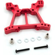 Resim Skycity Traxxas Slash/stampede/telluride 4wd İçin Ön Şok Kulesi - 6839 Yedek Parça Kırmızı Alüminyum Alaşım 