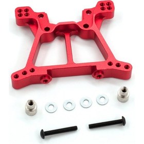 Resim Skycity Traxxas Slash/stampede/telluride 4wd İçin Ön Şok Kulesi - 6839 Yedek Parça Kırmızı Alüminyum Alaşım 
