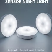 Resim 1/2/3 adet USB Şarj Edilebilir LED Gece Lambası, Hareket Sensörlü Lamba, Yumuşak Işık, USB Işıklar, Manyetik Montaj, Sıcak ve Beyaz Işık, Parlatılmış Yüzey, Oturma Odası, Yatak Odası, Dolap, Dolap, Koridor, Ayakkabı Dolabı, Gece Aydınlatması, Pil 