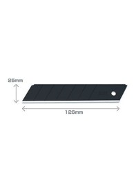 Resim Olfa Hbb-5b Ultra Keskin Siyah 25 Mm Maket Bıçak Yedeği 5 Li Paket 