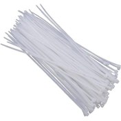 Resim Plastik Kablo Bağı Beyaz 250x3,6mm 100adet 